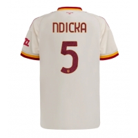 AS Roma Evan Ndicka #5 Bortatröja 2026-27 Kortärmad